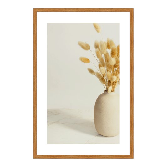 Quadro Decorativo Natureza Minimalista Plantas Secas