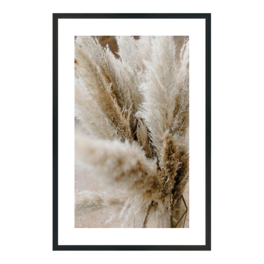 Quadro Decorativo Natureza Minimalista Plantas Secas