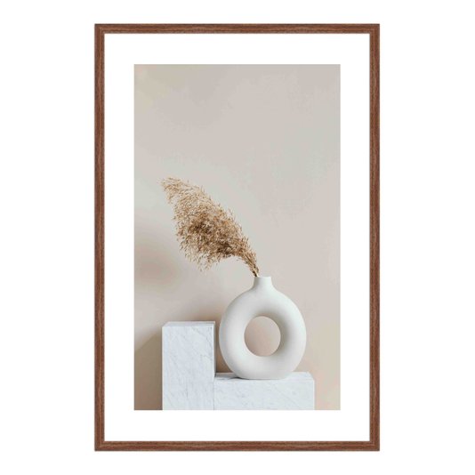 Quadro Decorativo Natureza Minimalista Plantas Secas