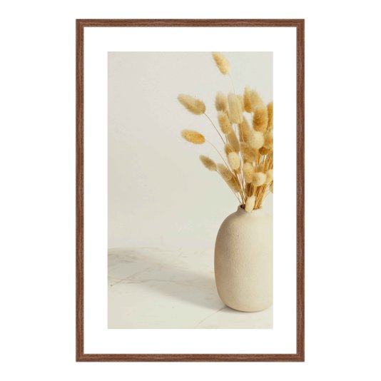 Quadro Decorativo Natureza Minimalista Plantas Secas