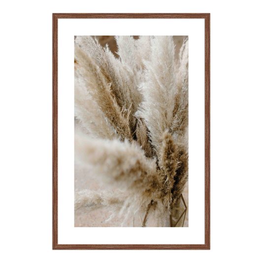Quadro Decorativo Natureza Minimalista Plantas Secas