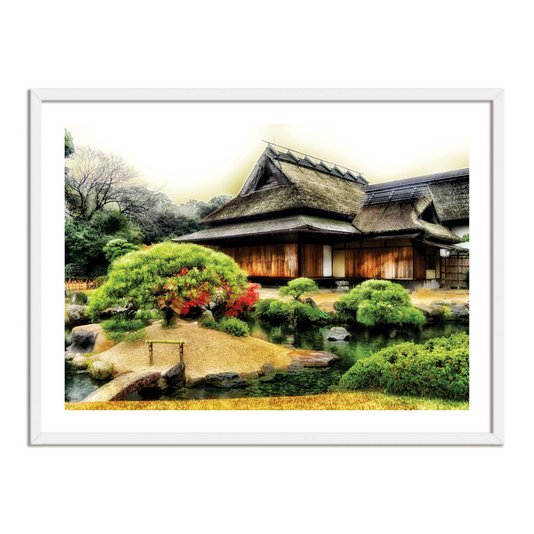Quadro Decorativo Paisagem Japonesa