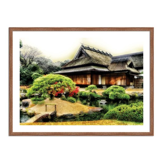 Quadro Decorativo Paisagem Japonesa