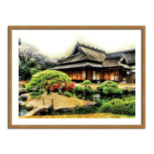 Quadro Decorativo Paisagem Japonesa