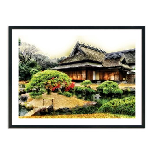 Quadro Decorativo Paisagem Japonesa