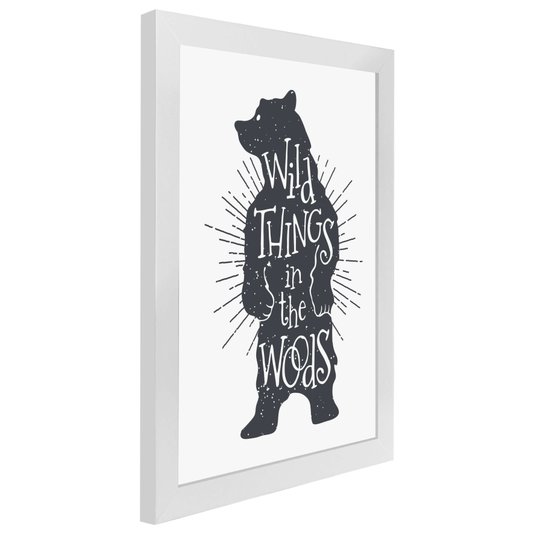Quadro Decorativo Personalizado Com Moldura Lisa Revestida