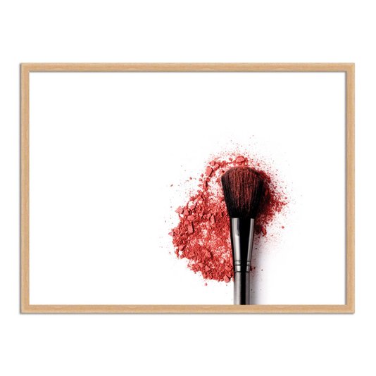 Quadro Decorativo Pincel De Brush