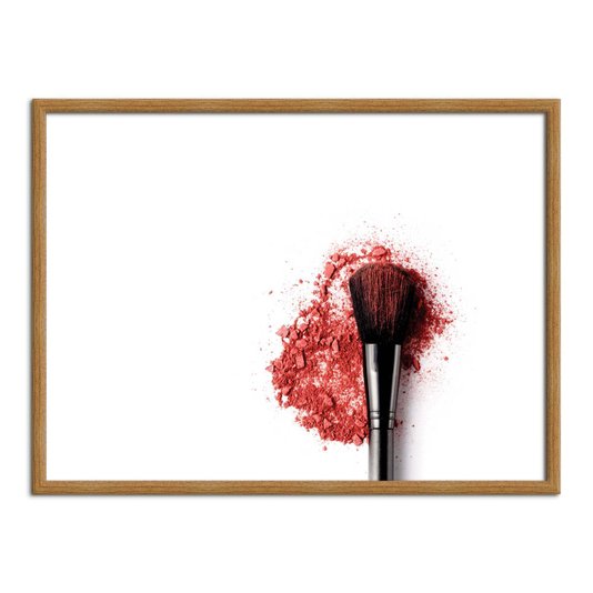Quadro Decorativo Pincel De Brush