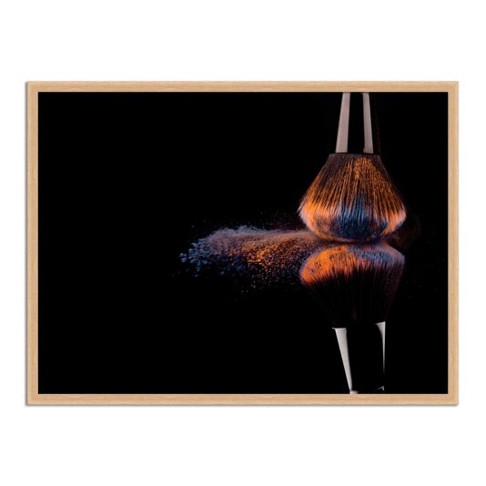 Quadro Decorativo Pincel De Pó