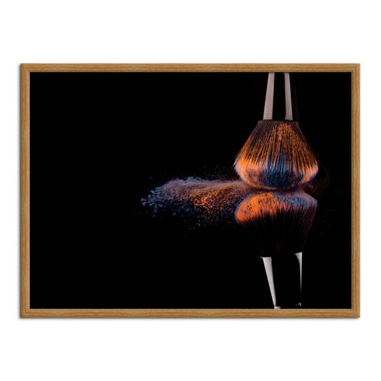 Quadro Decorativo Pincel De Pó