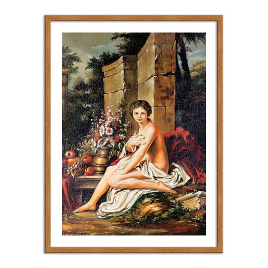 Quadro Decorativo Pintura Mulher