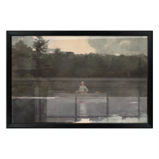 Quadro Decorativo Pintura "O Velho Pescador" de Tivadar Csontváry Kosztka