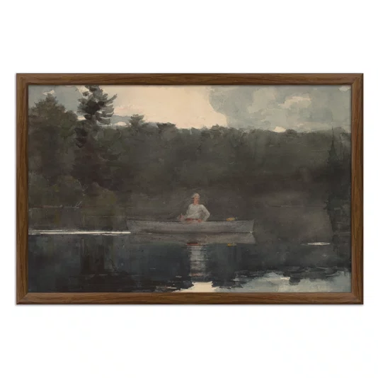 Quadro Decorativo Pintura "O Velho Pescador" de Tivadar Csontváry Kosztka