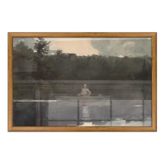 Quadro Decorativo Pintura "O Velho Pescador" de Tivadar Csontváry Kosztka