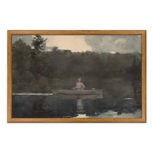 Quadro Decorativo Pintura "O Velho Pescador" de Tivadar Csontváry Kosztka