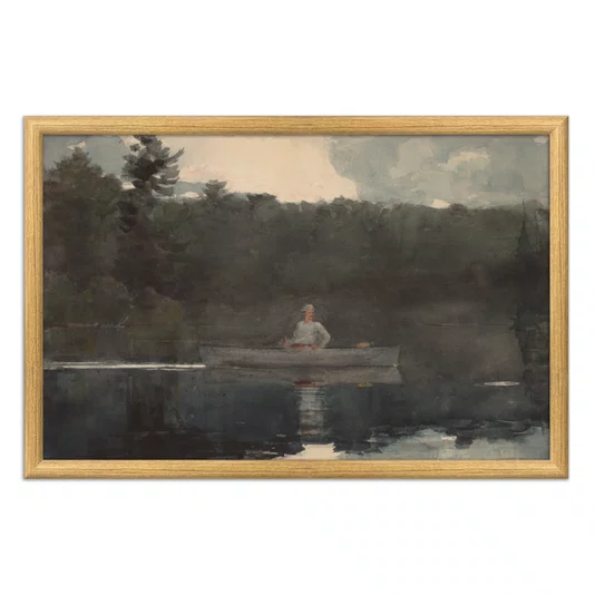 Quadro Decorativo Pintura "O Velho Pescador" de Tivadar Csontváry Kosztka