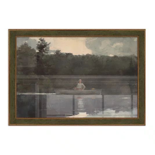 Quadro Decorativo Pintura "O Velho Pescador" de Tivadar Csontváry Kosztka