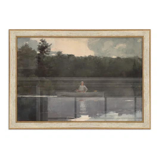 Quadro Decorativo Pintura "O Velho Pescador" de Tivadar Csontváry Kosztka