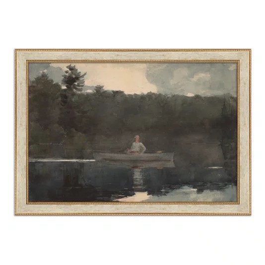 Quadro Decorativo Pintura "O Velho Pescador" de Tivadar Csontváry Kosztka
