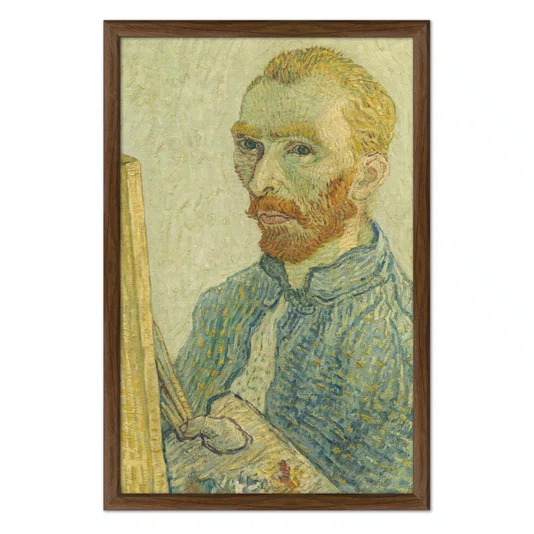 Quadro Decorativo Pintura "Retrato de Vincent van Gogh"