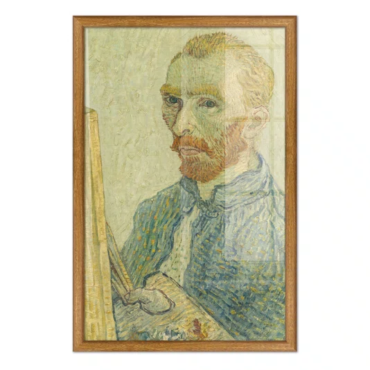 Quadro Decorativo Pintura "Retrato de Vincent van Gogh"