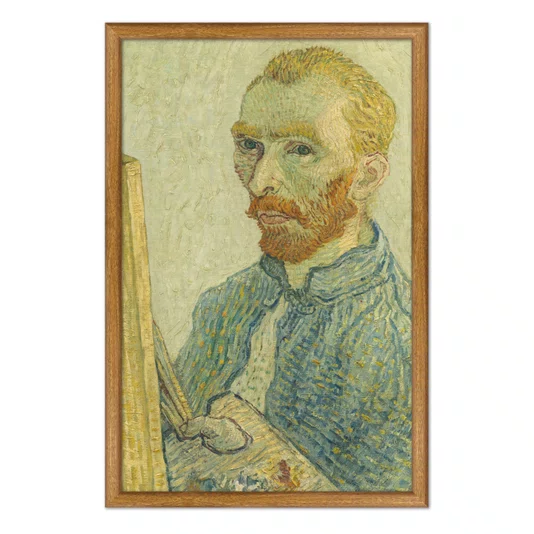 Quadro Decorativo Pintura "Retrato de Vincent van Gogh"