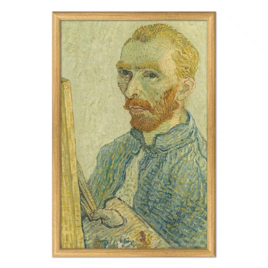 Quadro Decorativo Pintura "Retrato de Vincent van Gogh"