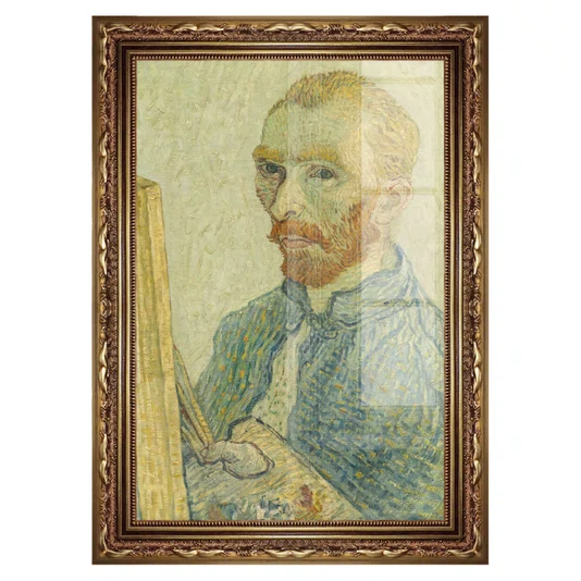 Quadro Decorativo Pintura "Retrato de Vincent van Gogh"