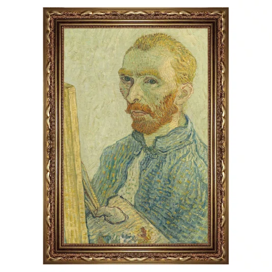 Quadro Decorativo Pintura "Retrato de Vincent van Gogh"