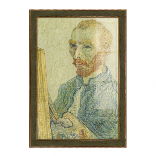 Quadro Decorativo Pintura "Retrato de Vincent van Gogh"