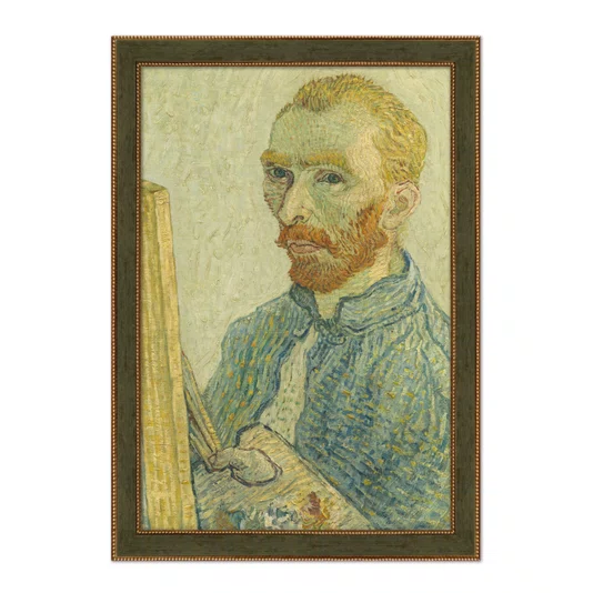 Quadro Decorativo Pintura "Retrato de Vincent van Gogh"