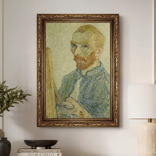 Quadro Decorativo Pintura "Retrato de Vincent van Gogh"