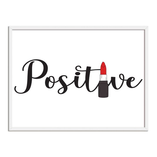 Quadro Decorativo Positive
