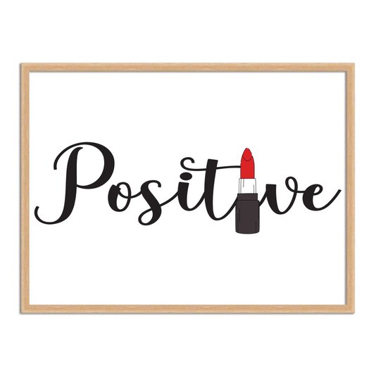 Quadro Decorativo Positive