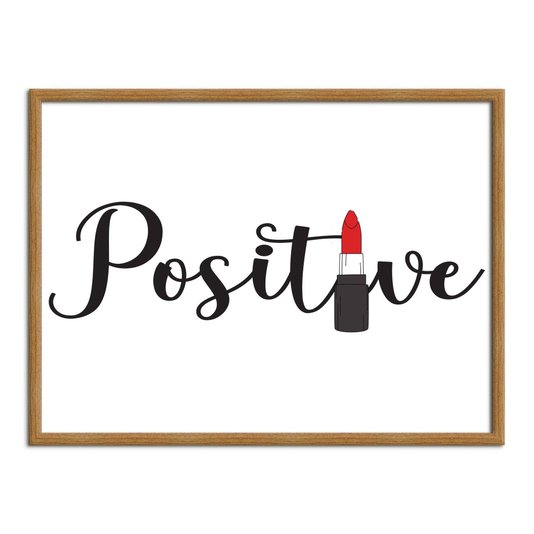 Quadro Decorativo Positive
