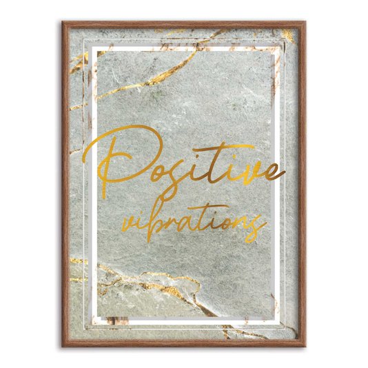Quadro Decorativo Positive Vibrations