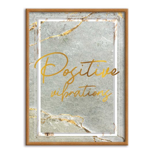 Quadro Decorativo Positive Vibrations