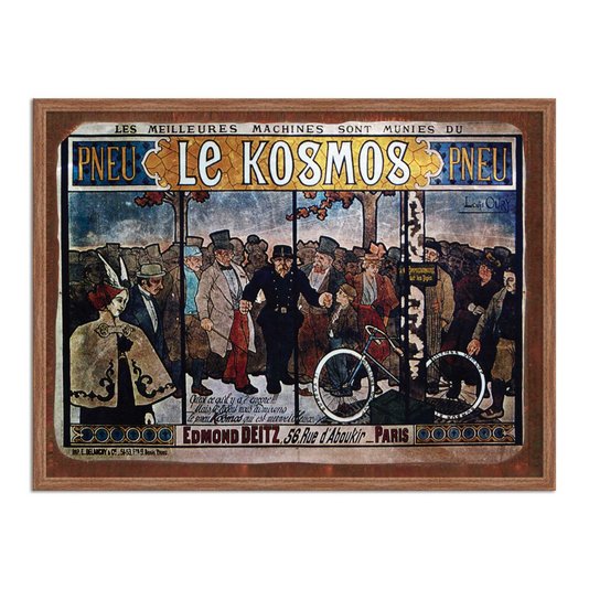Quadro Decorativo Publicidade Bicicleta Le Kosmos