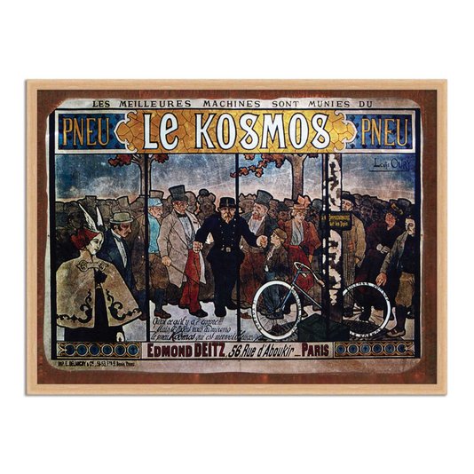 Quadro Decorativo Publicidade Bicicleta Le Kosmos