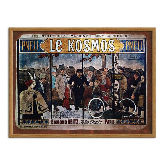 Quadro Decorativo Publicidade Bicicleta Le Kosmos