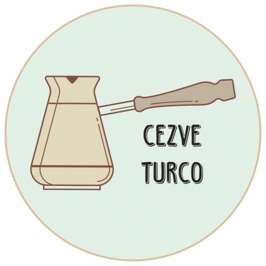 Quadro Decorativo Redondo Cezve Turco