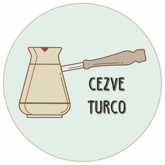 Quadro Decorativo Redondo Cezve Turco