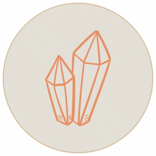 Quadro Decorativo Redondo Cristal Boho