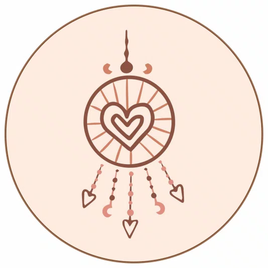 Quadro Decorativo Redondo Prendedor de Sonhos Boho