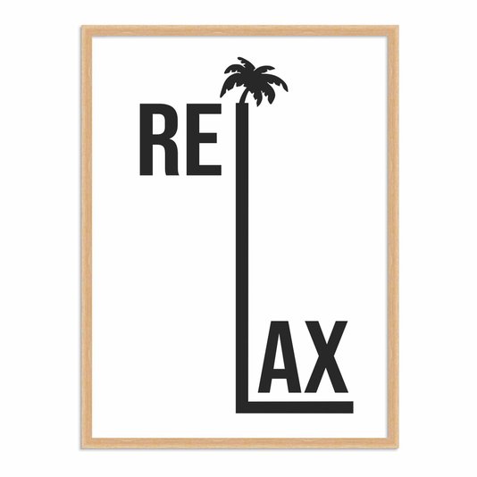 Quadro Decorativo Relax