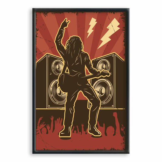 Quadro Decorativo Rock And Roll