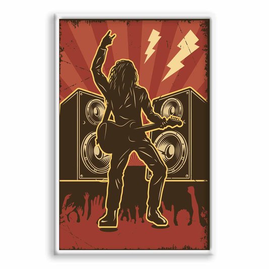 Quadro Decorativo Rock And Roll