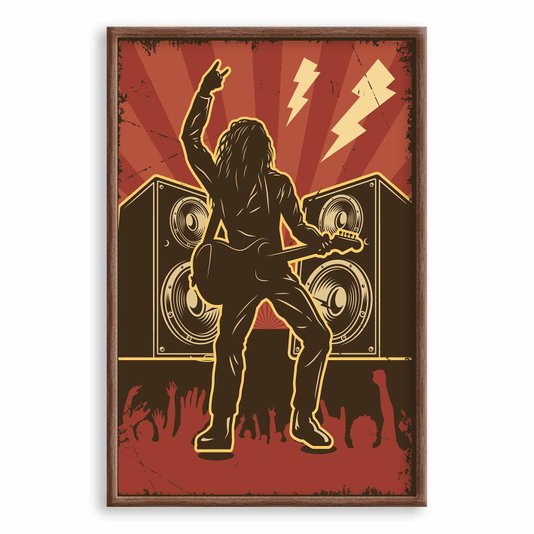 Quadro Decorativo Rock And Roll