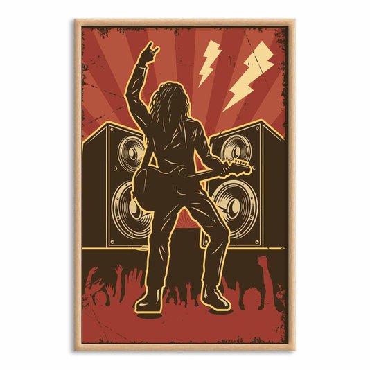 Quadro Decorativo Rock And Roll