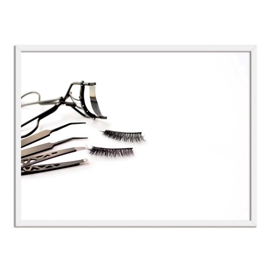 Quadro Decorativo Salão De Beleza Curvex
